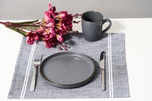 SET 6 FARFURII DESERT, CERAMICA 20 CM, CALYPSO, ART OF DINING BY HEINNER - Img 4