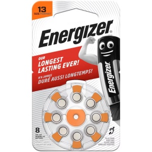 Set 8 baterii, PR48, marimea 13, 1.45V, Energizer