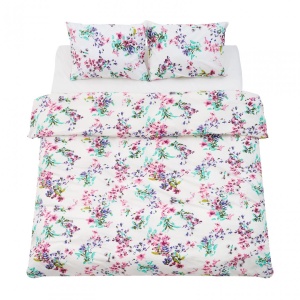 Set de pat king size bumbac,144TC,Sakura - Img 3