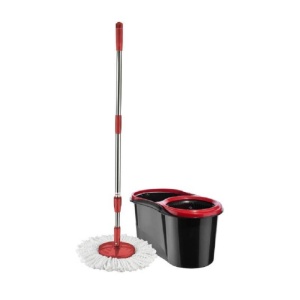 Set Mop Rotativ Microfibra