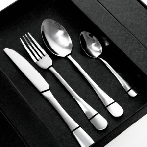 Set tacamuri din inox 24 piese Diplomat - Img 1