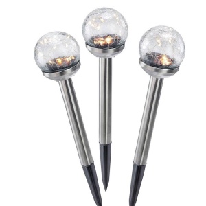 Setul de 3 lampi solare Bunbury RGB 6cm - Img 2