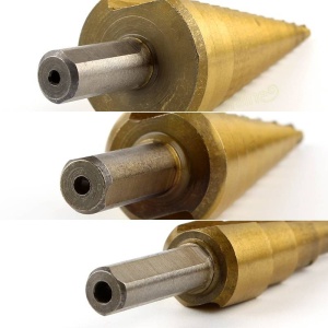 Setul Workzone de 3 burghie conice HSS de la 4 la 32 mm - Img 3