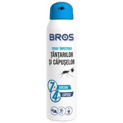 Spray impotriva tantarilor si capuselor 90 ml, Bros