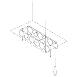 Suport cromat 6 sticle Emuca 670x190mm - Img 4