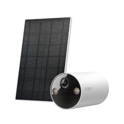 TPL Solar-Powered Security Camera Kit TC82, 1/2.8" Progressive Scan CMOS Starlight Sensor, Focal Length: 3.17 mm, Field of View: 125° (Diagonal), 111°(Horizontal), 56°(Vertical), 2K 3MP (2304 × 1296 px), framte rate 15 fps,