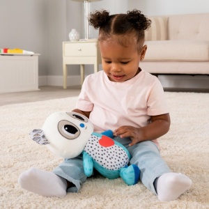 URSULET DE PLUS CU INIMA, LUMINI, SUNETE SI VIBRATII, LAMAZE - Img 4