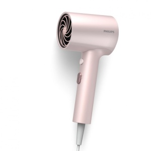 Uscator de par PHILIPS BHD321/50, 1600W, Ingrijire cu ioni, 2 setari de viteza, 2 setari de temperatura, Cap de coafare, Roz, L x A x I (mm) 85x113x295 - Img 2