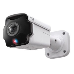 VIGI 8MP IR Panoramic Bullet Network Camera; 180° Panorama View with Huge Vision 4K (8MP) Ultra HD and IR Range Up to 65.62 ft (20 m)*1 Red-Blue Warning Lights with Stronger Deterrence People & Vehicle Analytics*2 Human & Vehicle Classification Smart