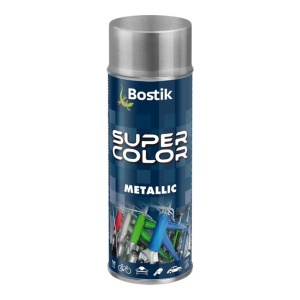 Vopsea spray, inox metalizat, interior / exterior, 400 ml, Bostik
