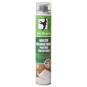 Adeziv poliuretanic cu pistol pentru polistiren 750ml