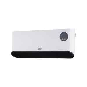Aeroterma de perete, 2200 W, 2 trepte incalzire, cu oscilatie, telecomanda, display LED, senzori ferestre deschise, ZLN-5626, Zilan, Alb