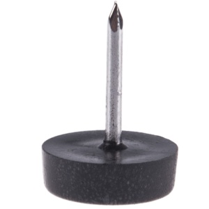 Alunecator mobila rotund cui plastic negru