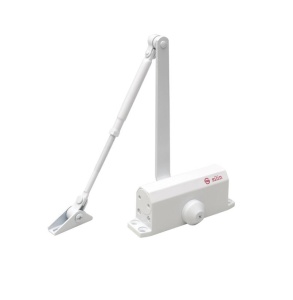 Amortizor hidraulic cu brat SA-5012AW-wh, culoare alb