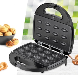 APARAT DE FĂCUT PRĂJITURI SUB FORMĂ DE NUCI HEINNER DESSERT SUPREME HNM-750BKS - Img 4
