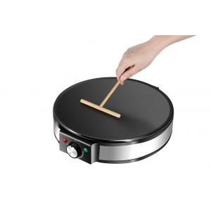 Aparat preparat clatite, 1200W, diametru plita 30 cm, temperatura ajustabila, ZLN-2922, Zilan - Img 3