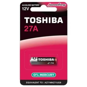 Baterie alcalina 27A, 12V, Toshiba