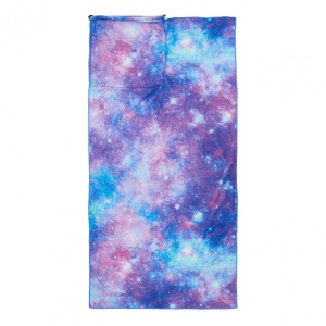 "Beach Towel with bagback 70x140 cm Galaxy Material : 100% polyester 220 GSM"