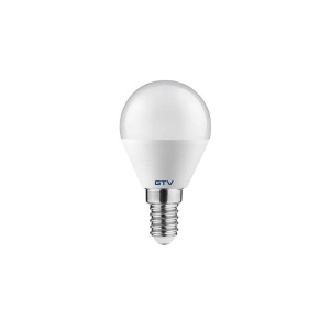 Bec LED sferic E14 6W lumina calda GTV