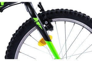 BICICLETA PEGAS MINI DRUMET 20'' NEGRU VERDE - Img 6