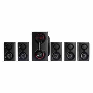 Boxe Serioux 5.1 SoundRise 51105W, putere totala 105W RMS, tip 5.1, sateliti 5 x 15W, subwoofer 30W, Conectivitate: Bluetooth, USB, AUX, SD, Radio FM, negre, SRXS-51105W