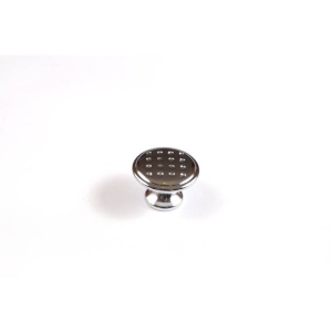 Buton metalic Eko Nok crom lucios