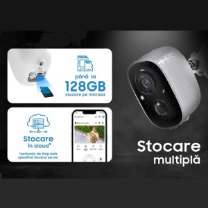 Camera Smart de supraveghere cu acumulator iHunt PRO model 9 - Img 2