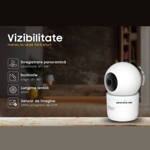 Camera Smart de supraveghere iHunt PRO PTZ model 6 - Img 4