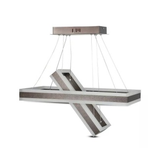 Candelabru LED rectangular 2 nivele 115W - Img 2