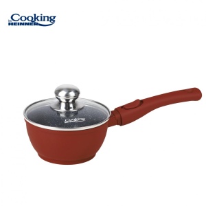 CASEROLA ALUMINIU+CAPAC 16x8CM, 1.3 L, CALABRIA, COOKING BY HEINNER - Img 1