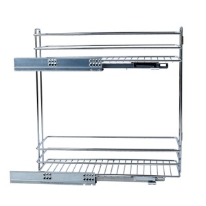 Cos jolly cu glisiera blum soft pentru corp 250 mm crom lucios ENERGO - Img 1