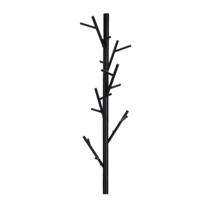 Cuier tip pom HM W33, metalic, de podea, 18 agatatori, negru - Img 3