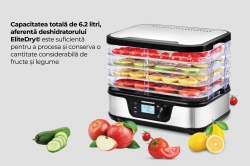 DESHIDRATOR FRUCTE SI LEGUME HEINNER ELITEDRY HFD-K380DSS - Img 5