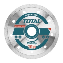 Disc diamantat continuu 125 mm, 22 mm, debitare ceramica, Total