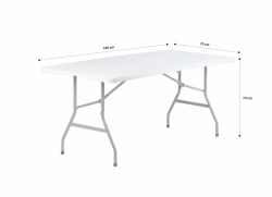HEINNER MASA PLIABILA PLASTIC 180*70*74CM
