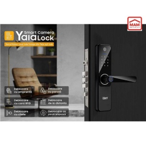 Incuietoare Yala inteligenta iHunt cu inchidere Smart si Camera - Img 2