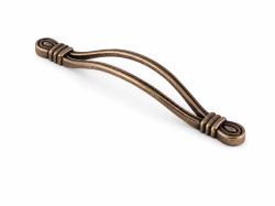 Maner 0937, pentru mobilier, 96 mm, alama antichizata
