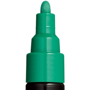 Marker Posca PC-5M varf rotund, 1.8 - 2.5 mm, Verde - Img 3