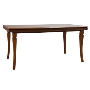 Masa living extensibila VM, Pal melaminat, 8 persoane, 160-203x90x82 cm, Nuc - Img 2