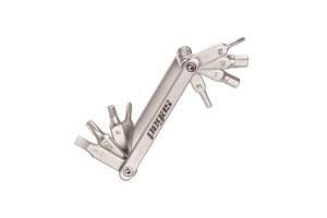 Mini set scule Pegas 8 in 1 otel Cr-V, imbus 2, 3, 4, 5, 6mm, surubelnita dreapta 5mm, surubelnita cruce PH 1, torx T25, culoare argintiu - Img 5