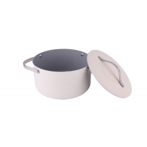 Oala cu capac, diametru 24 cm, 5.2 litri, 5 straturi, invelis antiaderent, ZLN-0873, Zilan - Img 2