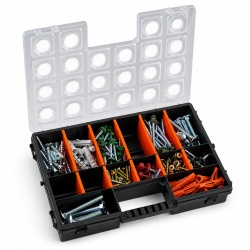 Organizator piese mici, 28.4 x 19.2 x 5 cm, Evotools - Img 2