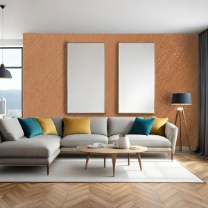 Pachet 1+1, vopsea decorativa, Shiny Copper, interior, 1.8 litri, Magic Efect - Img 2