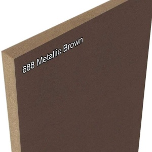 Panou MDF lucios metalic brown 688