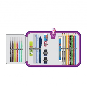 Penar echipat, 27 piese, 1 fermoar, 1 extensie, Astronaut sau Unicorn - Img 3