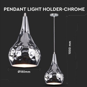 Pendul Para crom Fi180 V-TAC - Img 2