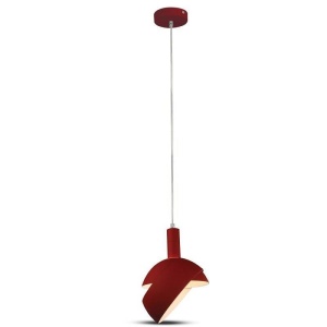 Pendul Semisferic cu inel rosu V-TAC E14