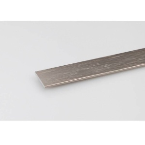 Profil platband aluminiu 20x2mm 1m cupru periat