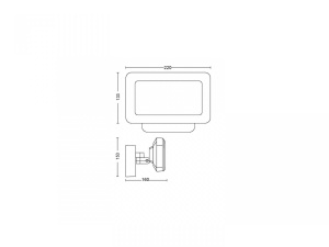Proiector LED RGB inteligent Philips Hue Discover, 2x15W, 2300 lm ,luminaalba si color (2000-6500K), IP44, 160x220x153mm, Negru - Img 3