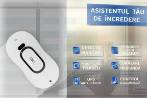 Robot autonom curatare geamuri iHunt Window Robot 3 – Solutia inteligenta pentru geamuri impecabile - Img 3